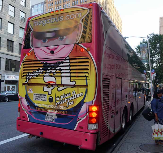 Megabus USA Van Hool Astromega DD887